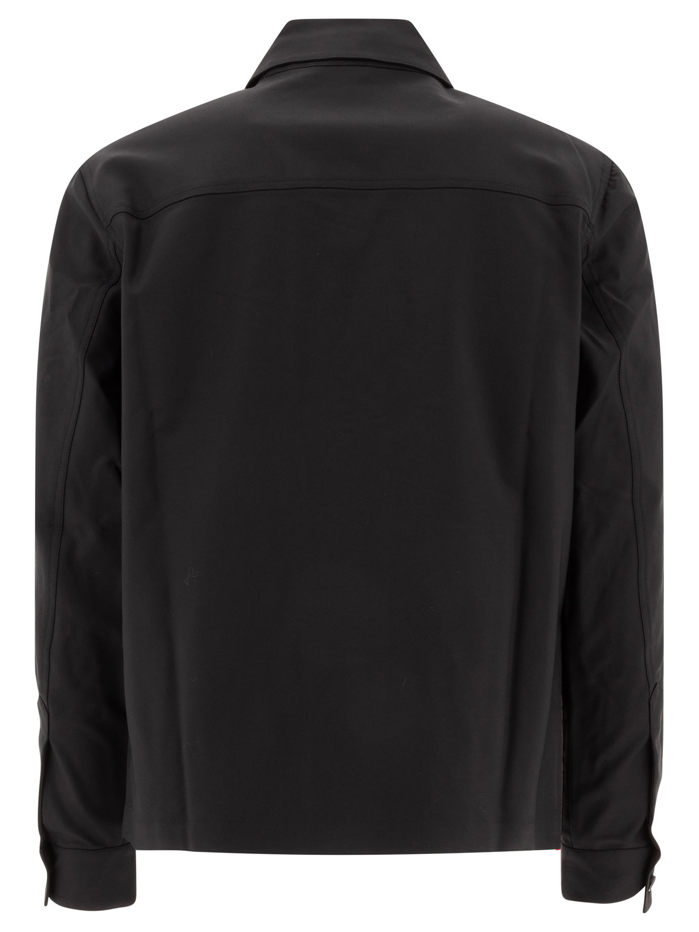 NN.07 Black   Alban overshirt